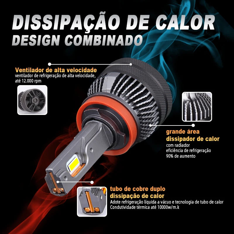 Ultra Led K5c Plus 4300k ou 6000k